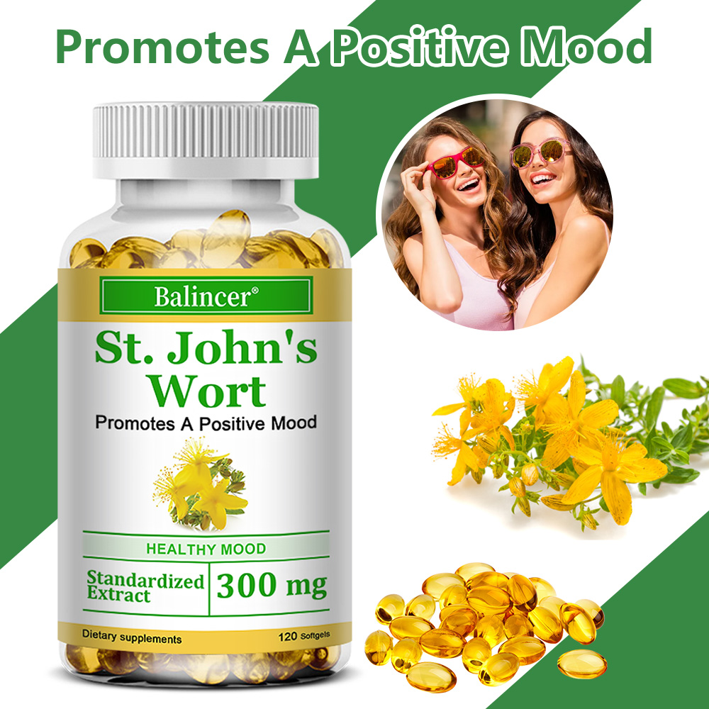 Herbal Wellness Water - Капсулы с экстрактом зверобоя 300 мг,