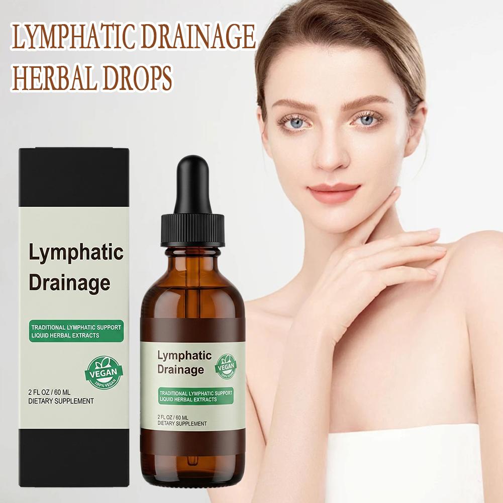Herbal Wellness Formula - 60 мл травяных капель для лимфодренажа,