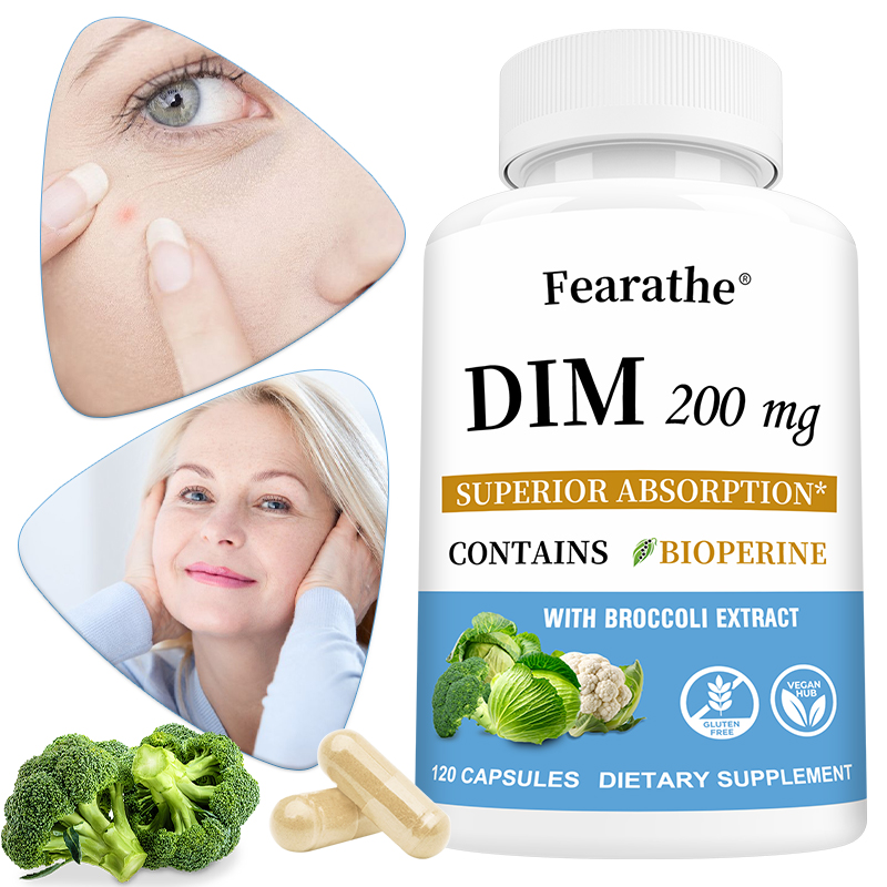 Herbal Wellness Water - Капсулы DIM 200 мг с BioPerine,