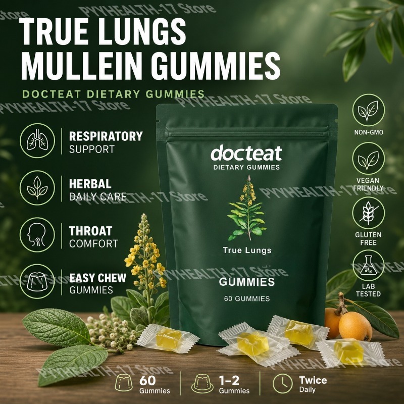 Docteat True Lungs Herbal Gumm – обзор и цена Herbal Wellness Formula