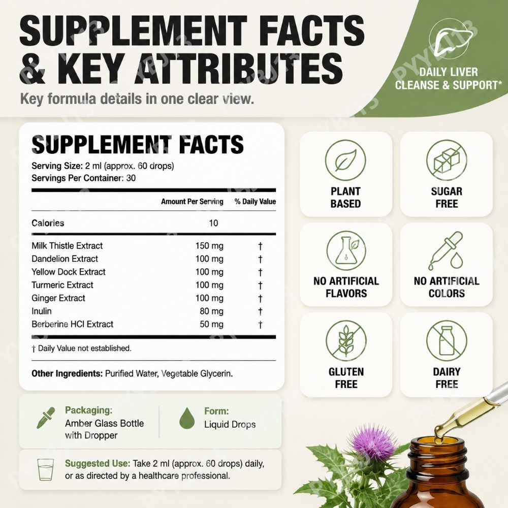 Капли для поддержки печени с б – обзор и цена Herbal Wellness Formula