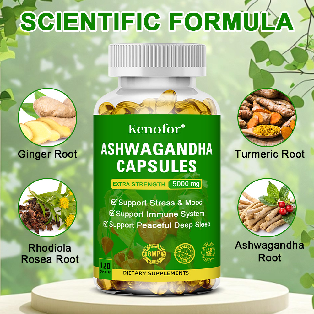 Капсулы с комплексом ашваганды – обзор и цена Herbal Wellness Water
